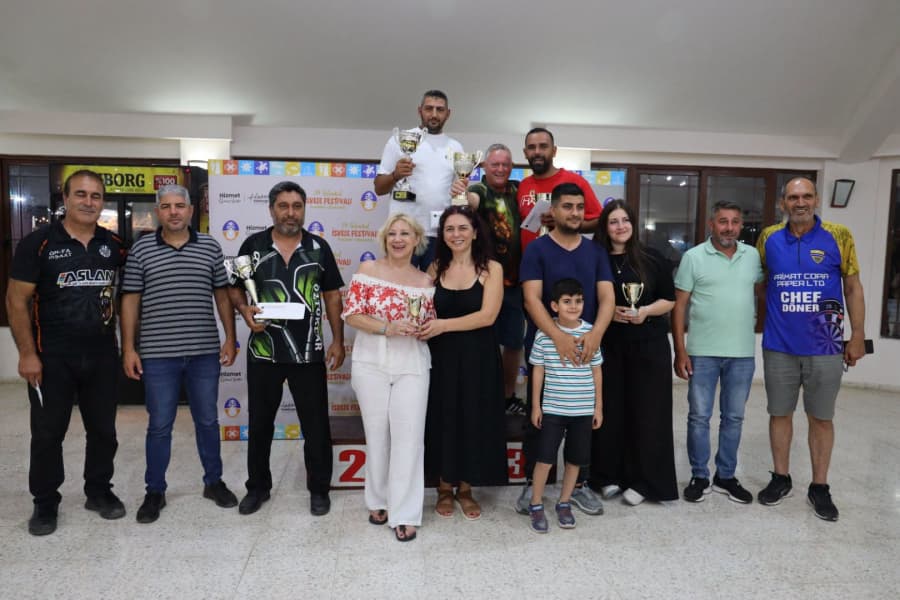 9. DART YARIŞMASININ KAZANANI FAİK AMCAOĞLU OLDU