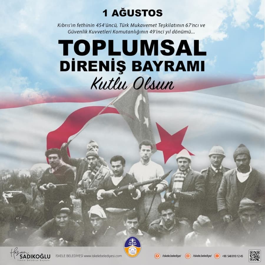 1 Ağustos Toplumsal Direniş Bayramımız Kutlu Olsun