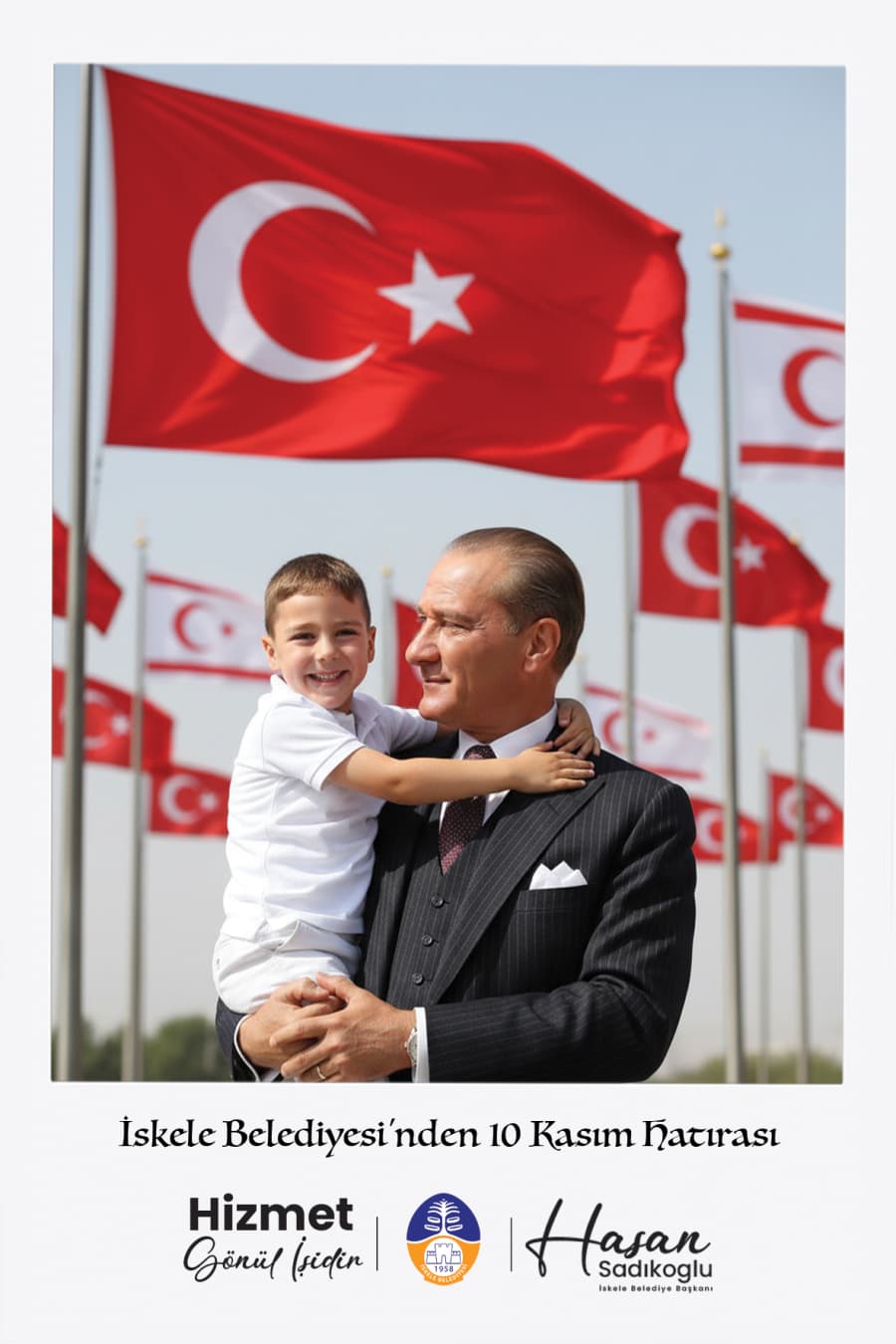10 Kasım’da minik yürekleri Ulu Önder Mustafa Kemal Atatürk’le buluşturduk