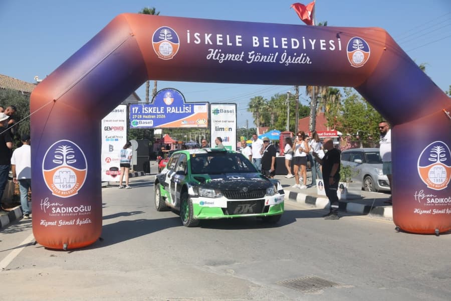 İki gün sürecek 17. İskele Rallisi başladı