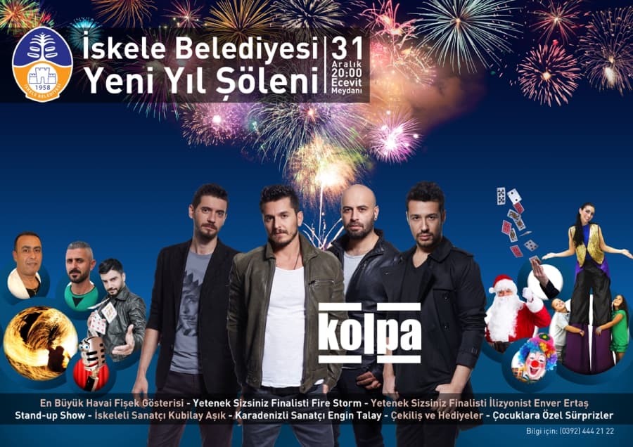 İskele Belediyesi Yeni Yıl Şöleni